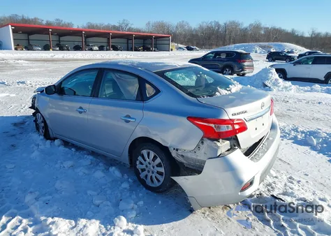 2018 Nissan Sentra S from USA, damaged, VIN 3N1AB7AP9JY205393